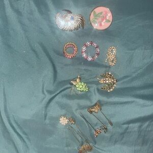 Brooches and pins